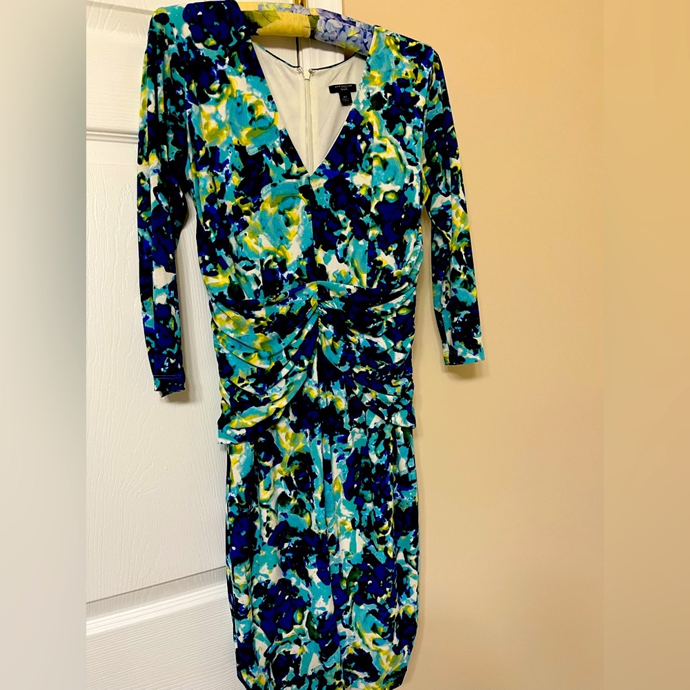 Ann Taylor dress- beautiful colors